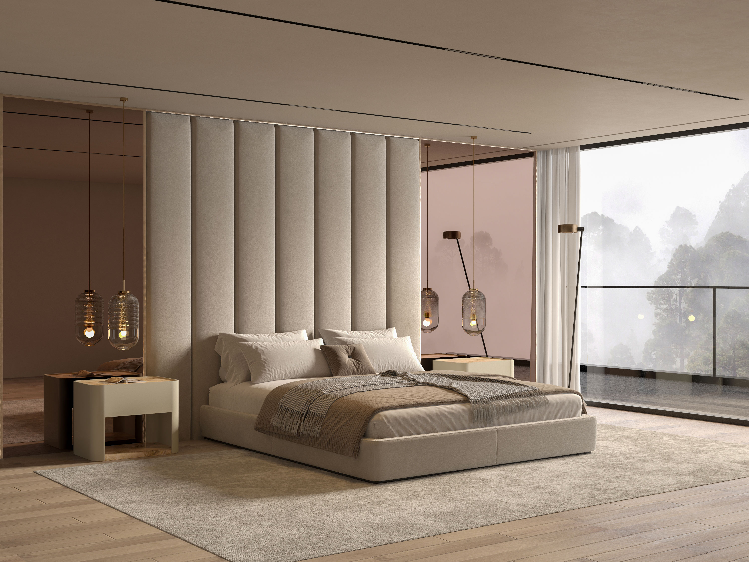 卧室模型丨Architect Wilcle Nunes-6