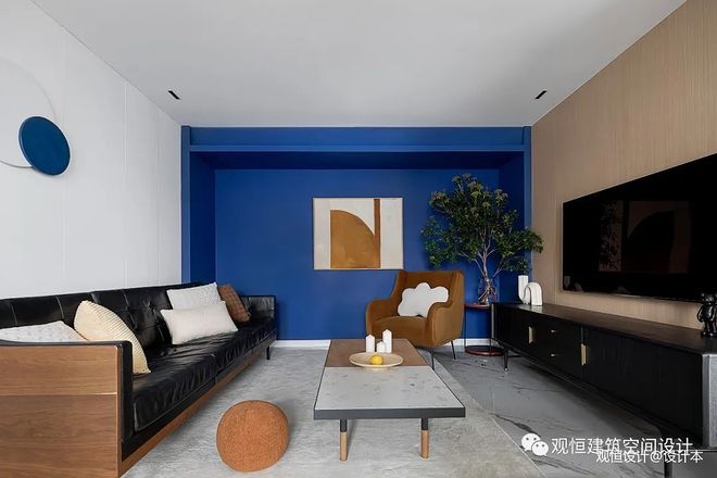 38万元三居110平米装修案例_效果图 - 观恒空间 | 南北跨度14米老房改造 - 设计本-11