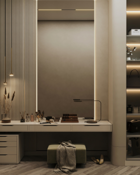 HER DRESSING & BATHROOM技术图纸项目丨卡塔尔丨BOLD.CO.