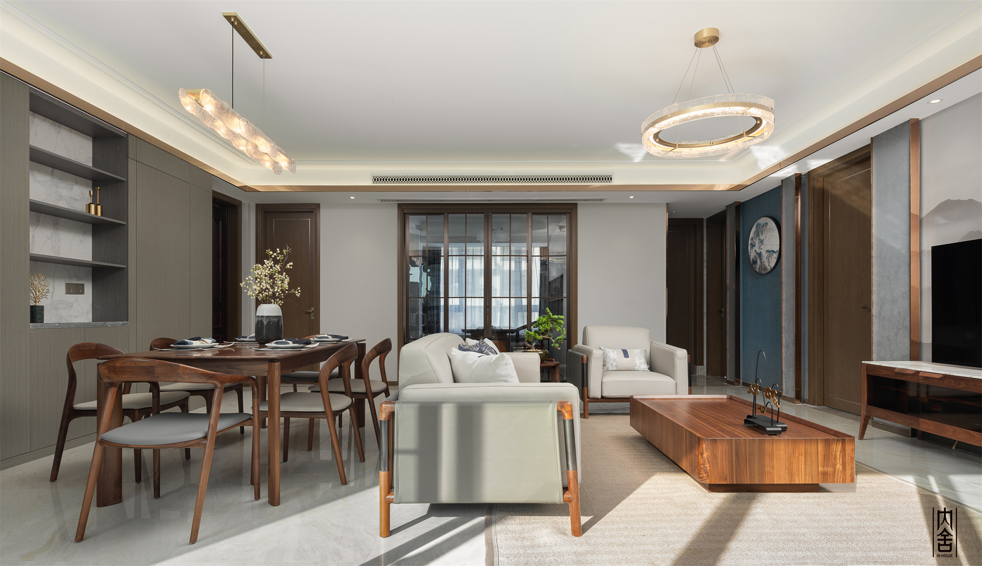 内舍丨颐和江南丨内舍设计师·饶江燕-4