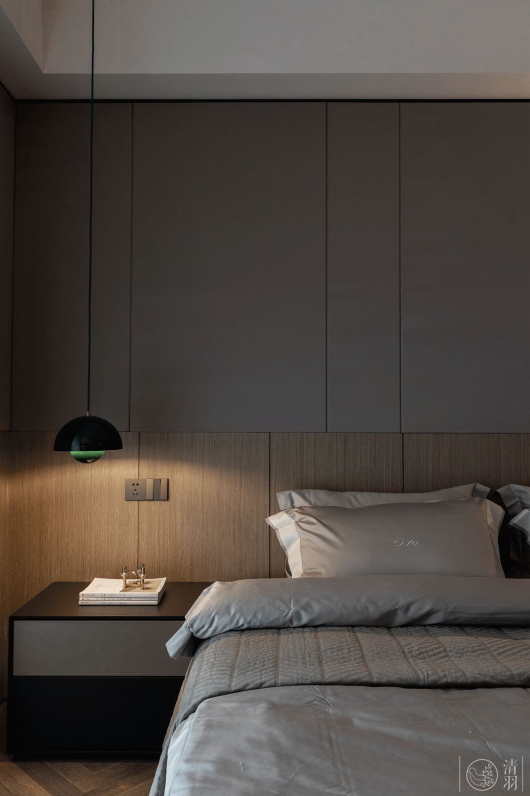 成都市复式公寓的现代简奢花园生活-111