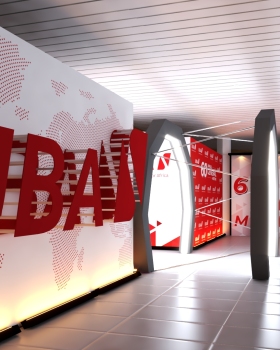 United bank for Africa set design