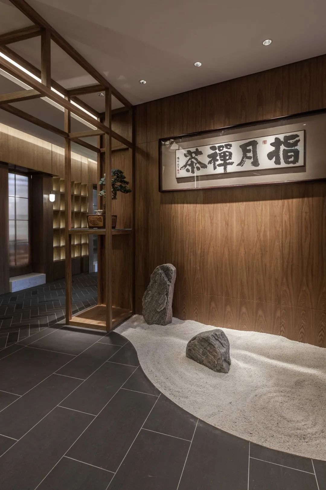 禅意盎然，都市解毒——上海玉佛禅寺茶室-16