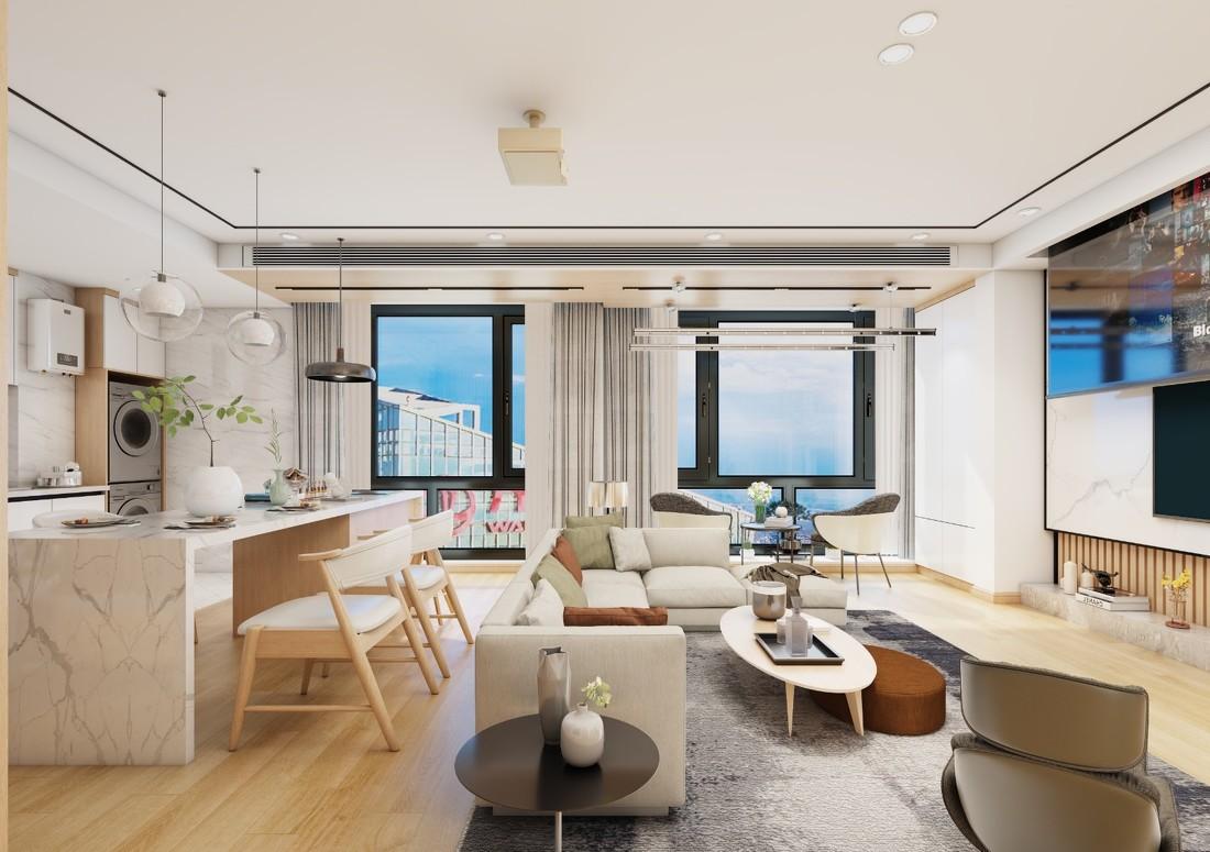 
现代极简|一种极致的简约风格，温暖又大气 -16