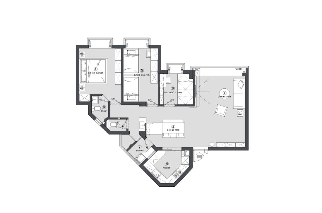 喧嚣一隅藏静景丨鲁门设计-5