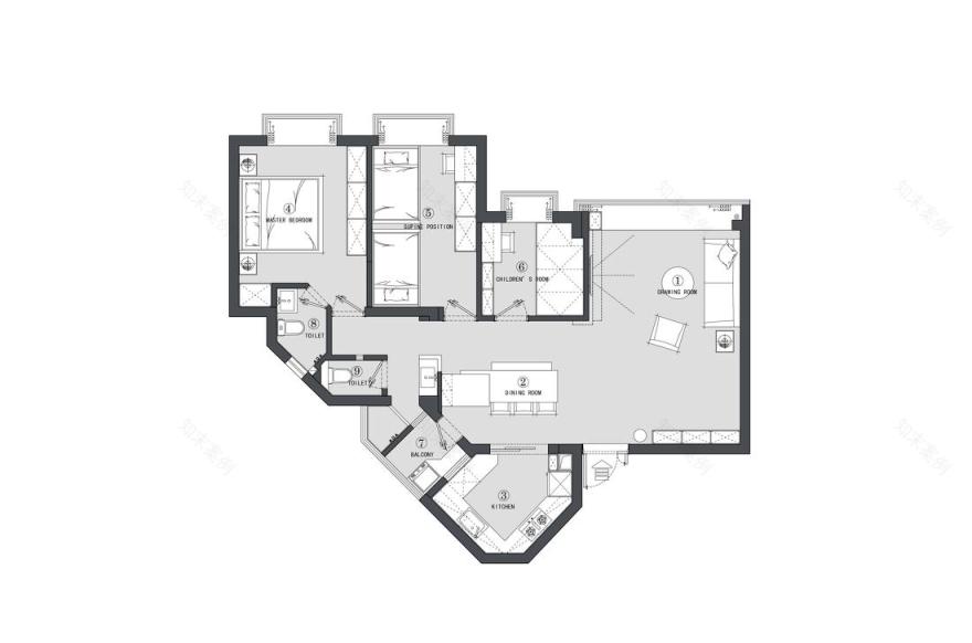 喧嚣一隅藏静景丨鲁门设计-5