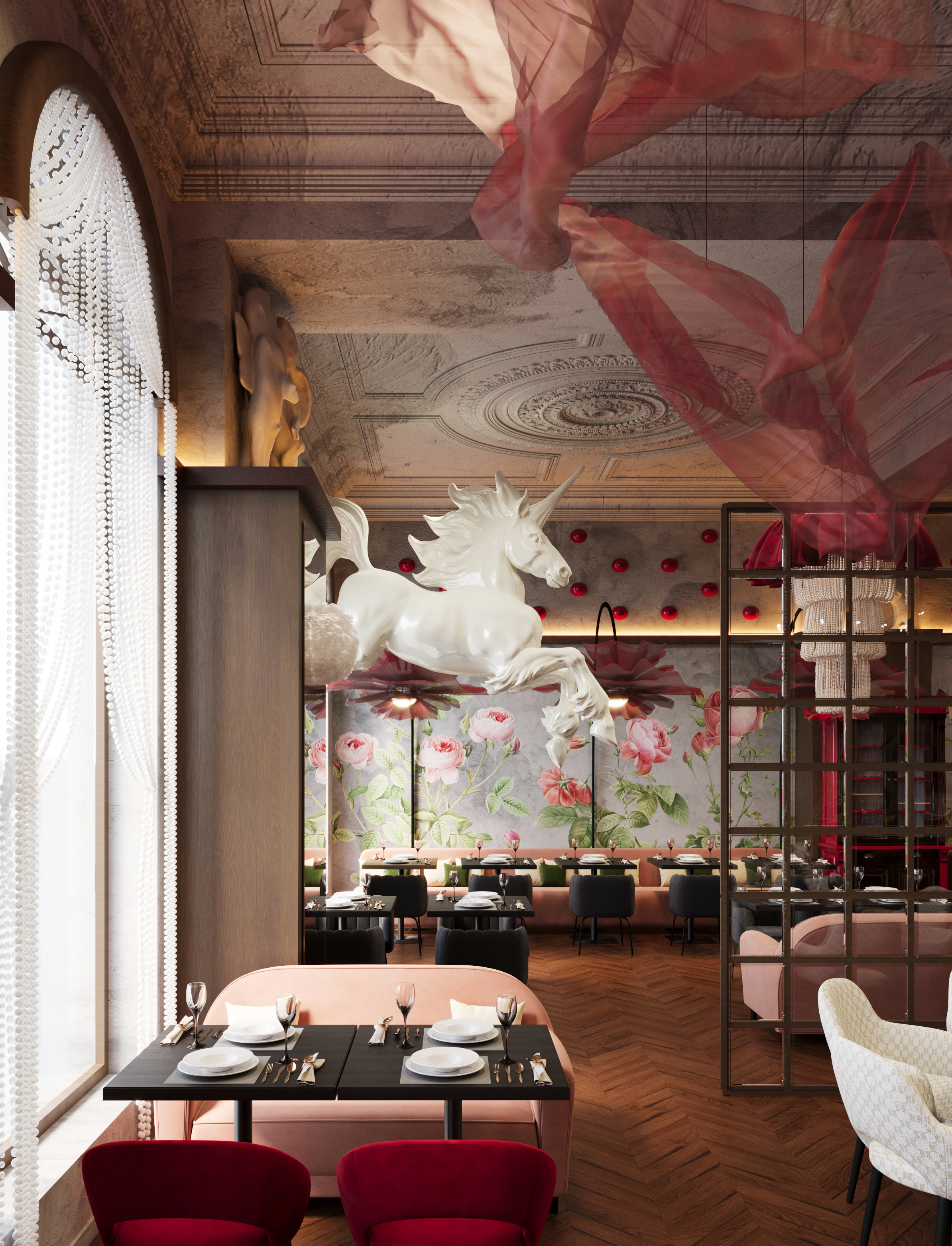 圣彼得堡餐厅设计丨俄罗斯圣彼得堡丨Wooddi design工作室-5