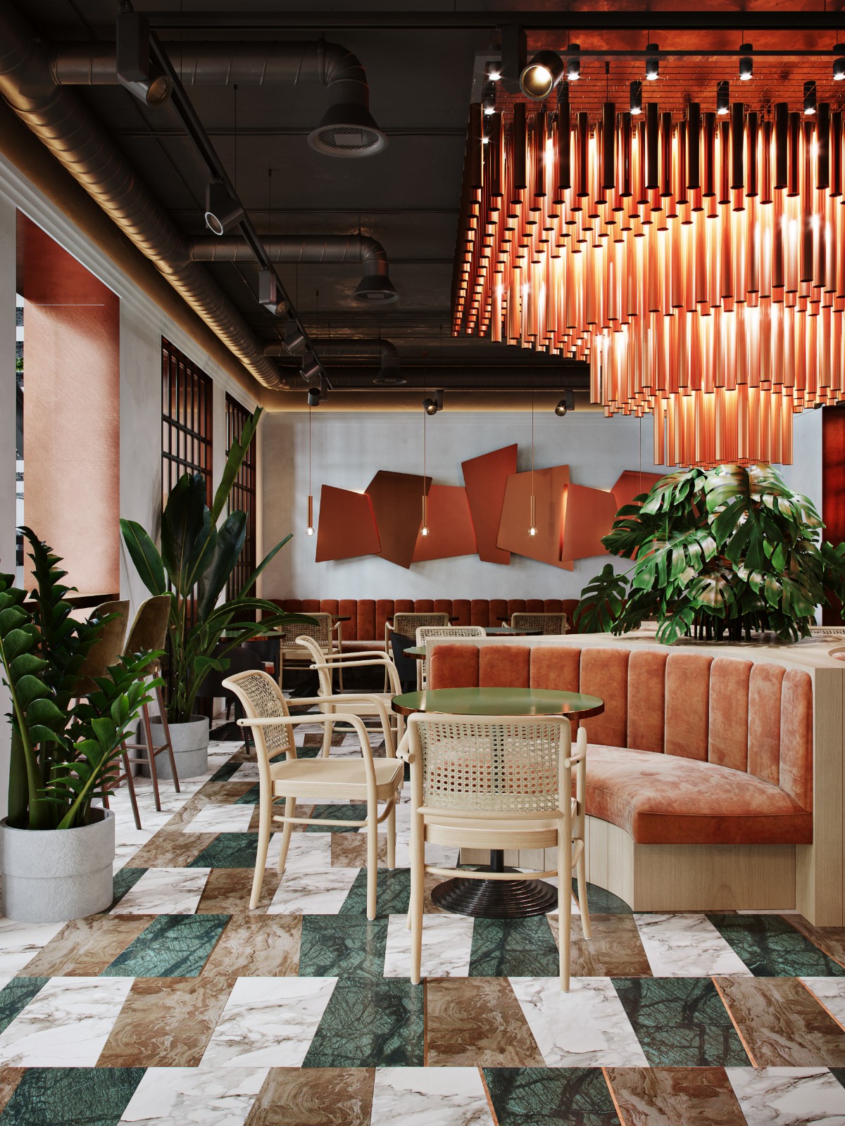 ATO Studio--GLØRIA 莫斯科咖啡厅-6