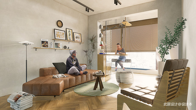 镇江私宅 I 原木复古的猫咪之家丨中国镇江-17