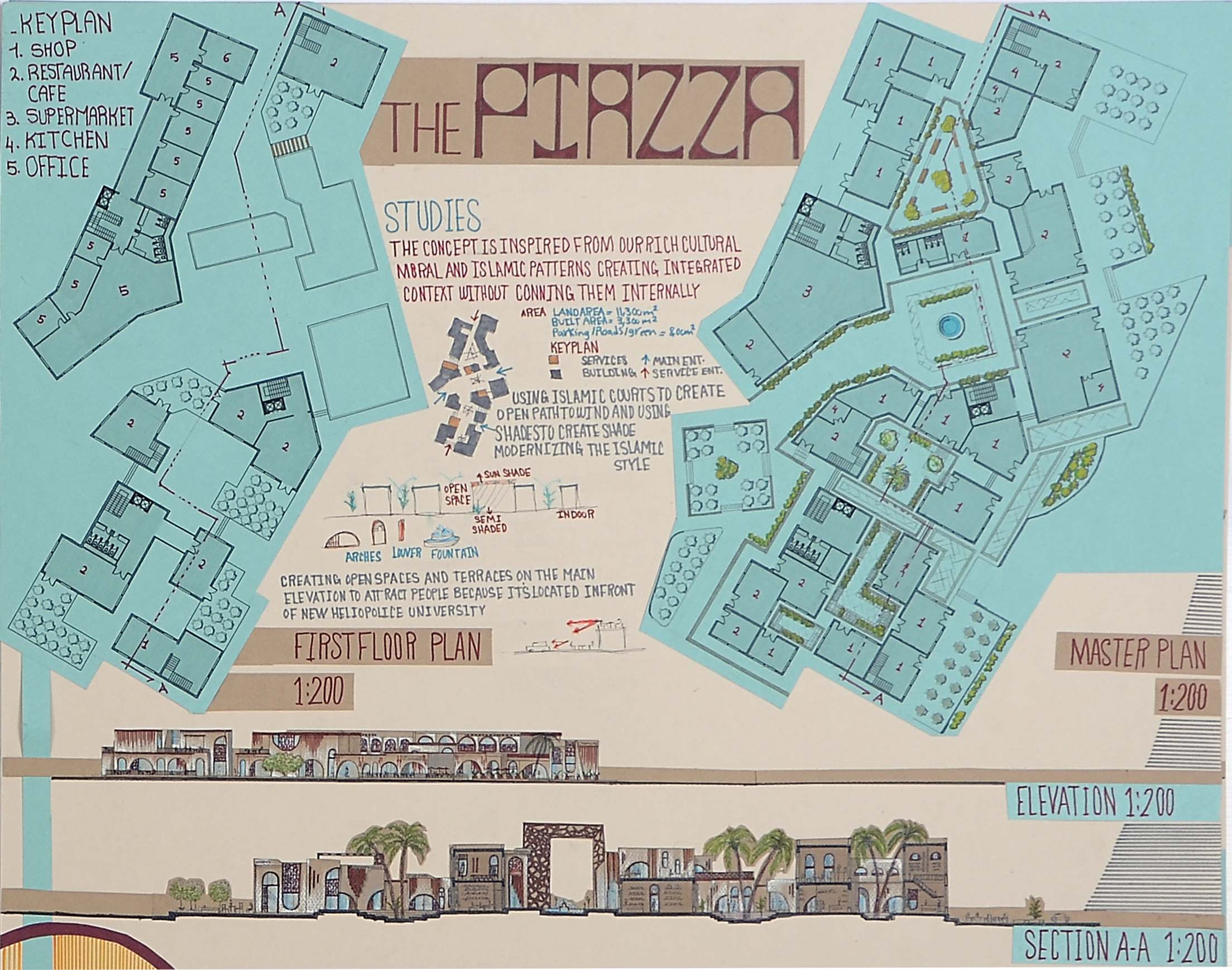 绿洲住宅小区丨3rd Year Architecture-7
