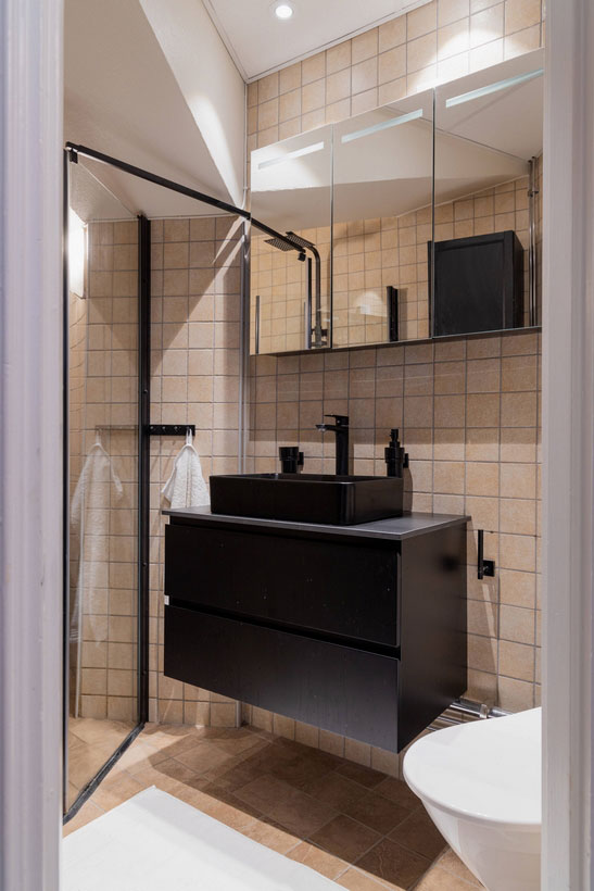 斯德哥尔摩优雅一层公寓设计-16