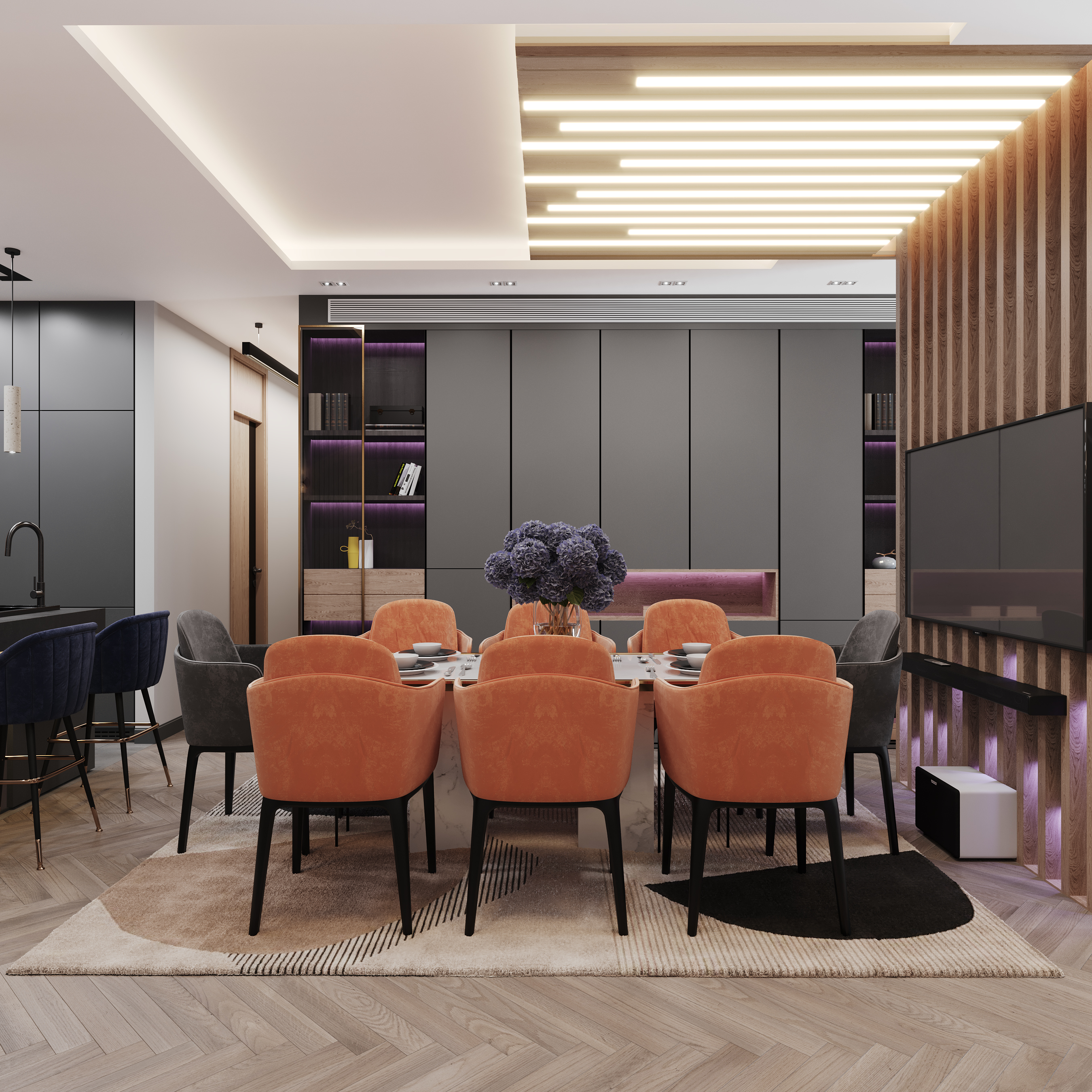 Visualization of an apartment in madinaty-3