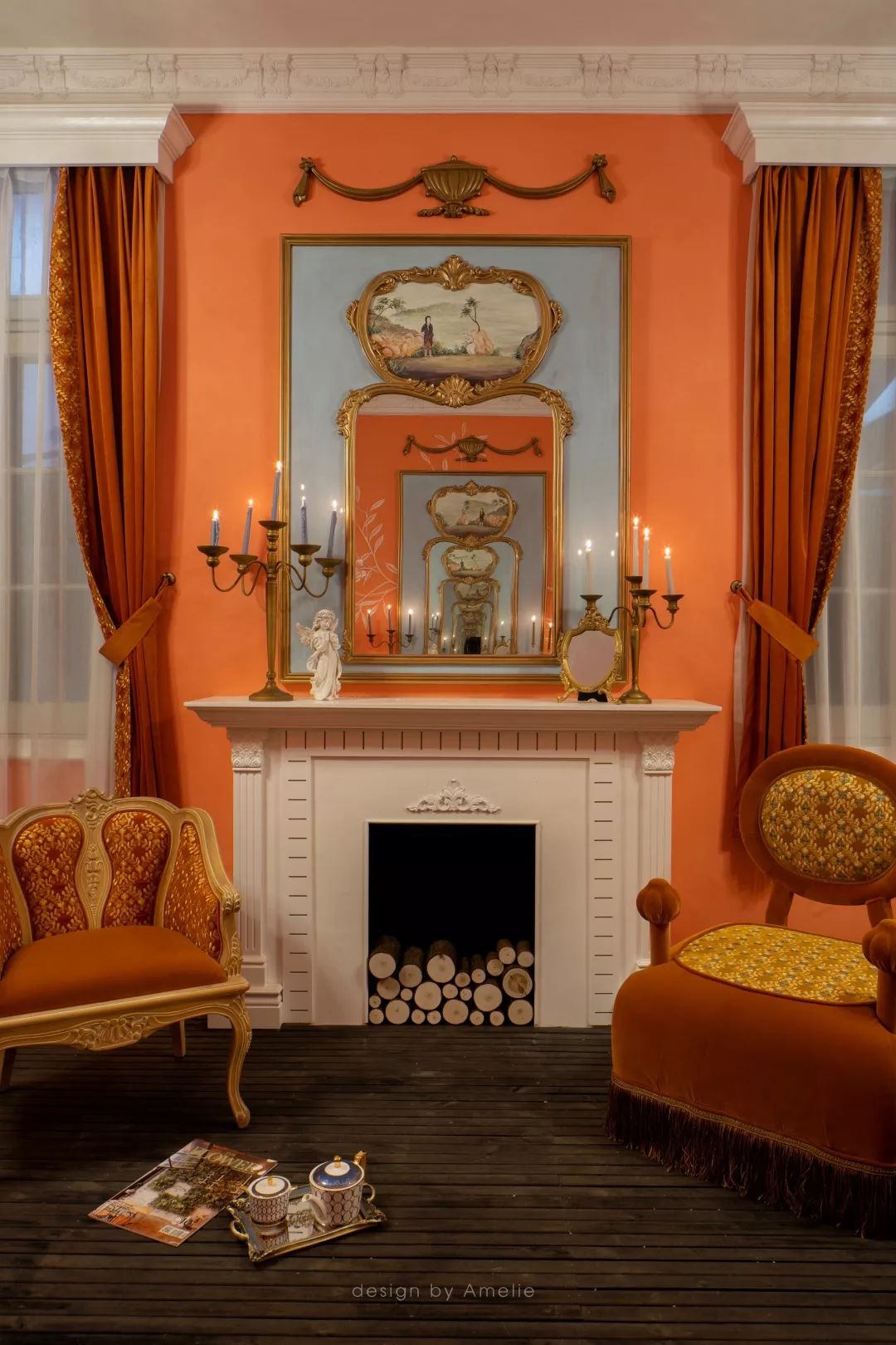 武汉百年老房大变身,甜品店设计展现女性魅力-41