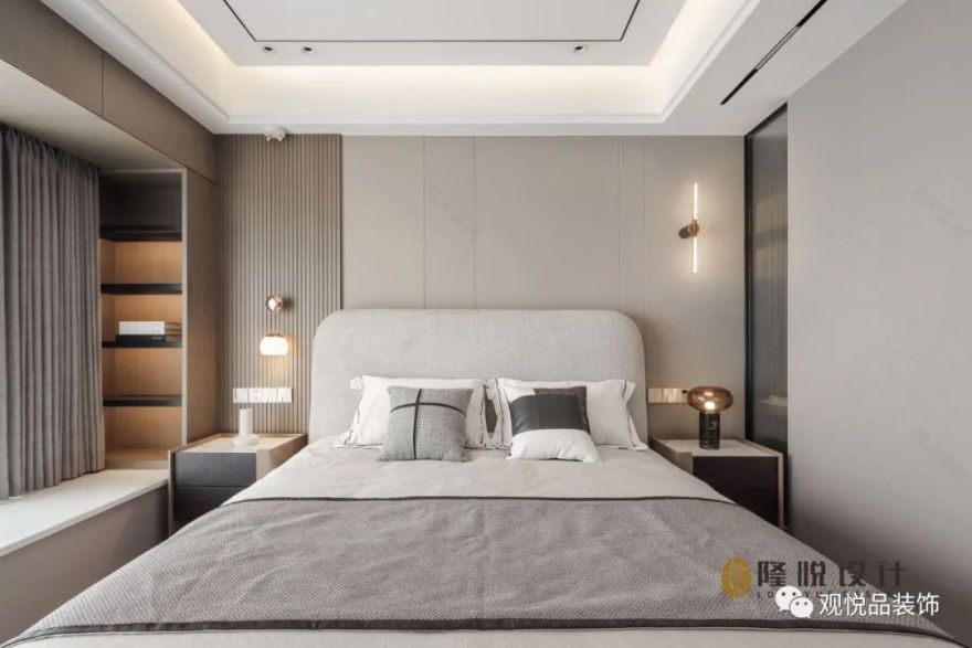 梧桐华府轻奢风住宅设计丨中国嘉兴丨隆悦设计-15