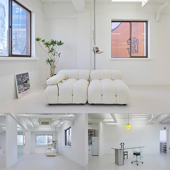 首尔 30 坪租赁公寓，极简白色调设计感空间-1