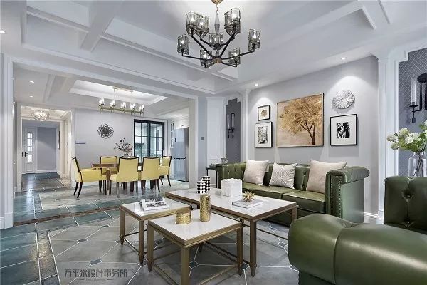 《远黛》 | 新中式风格,原木温暖,青蓝雅致,空间通透-104