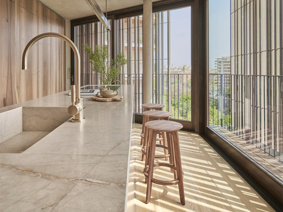 西班牙 Paseo Mallorca 15 公寓楼丨OHLAB-3