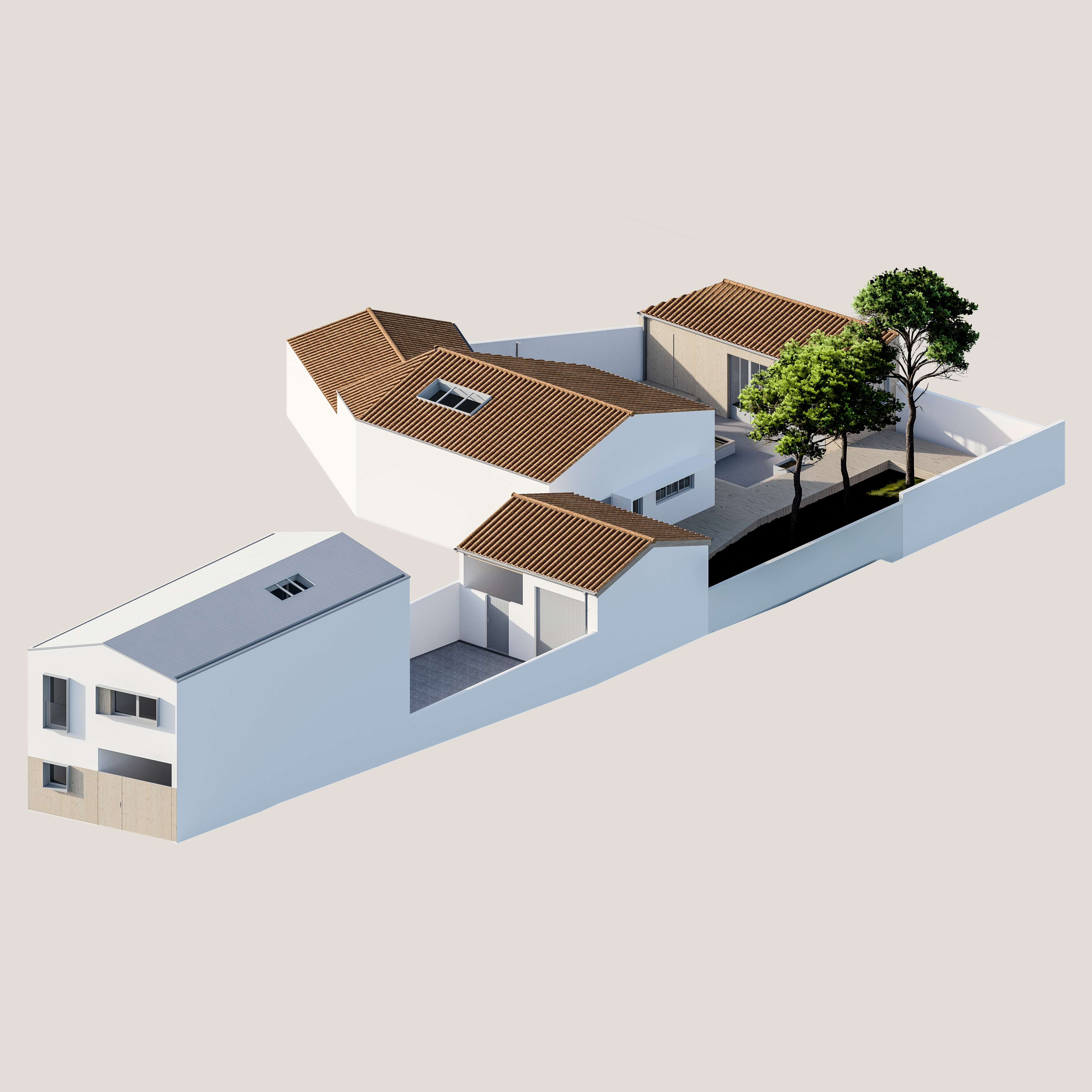 House RM室内设计项目（草图阶段）-1