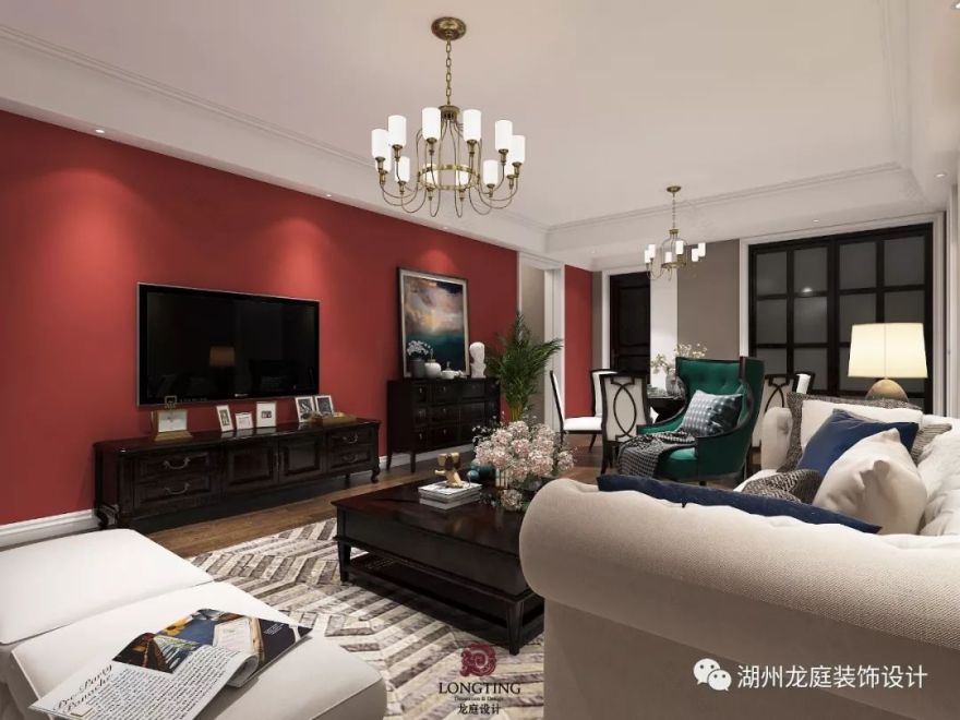 国贸仁皇 155 方简美风实景鉴赏——虞夏浅梦,美式融合-27