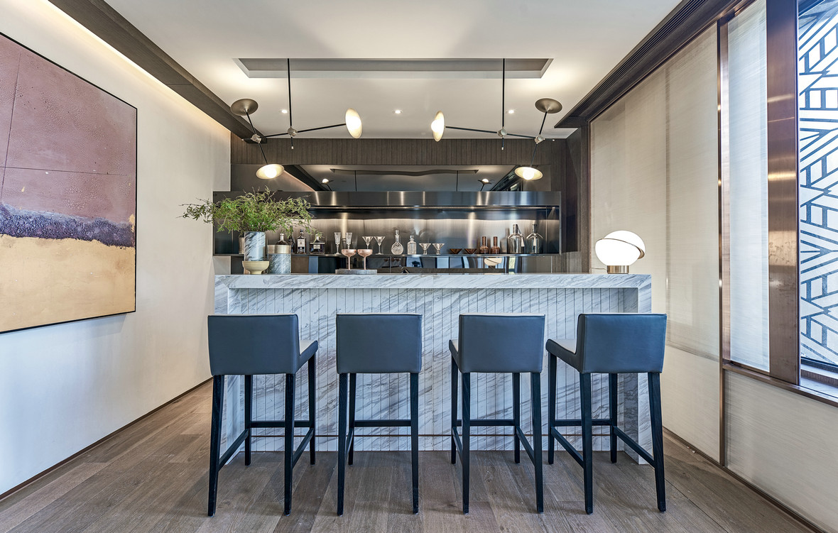 华夏天璟湾别墅群A6会所  优联智合环境艺术设计-15