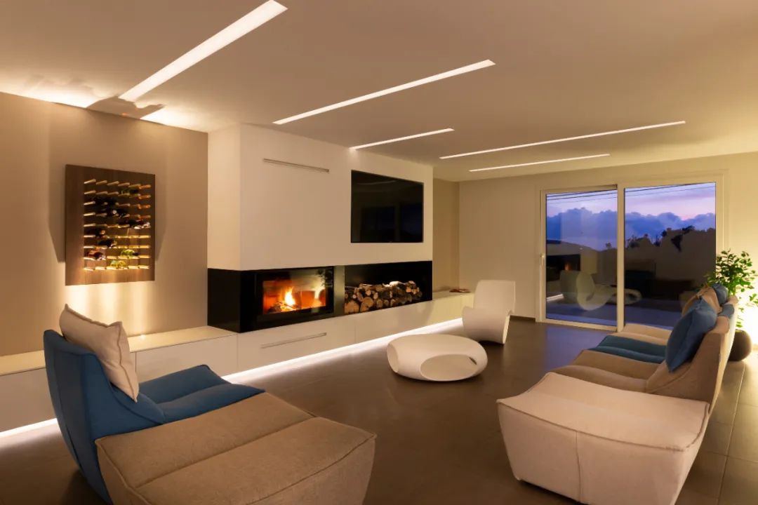 地窖变优雅别墅起居室丨意大利丨Salvatore Spataro Architetto-21