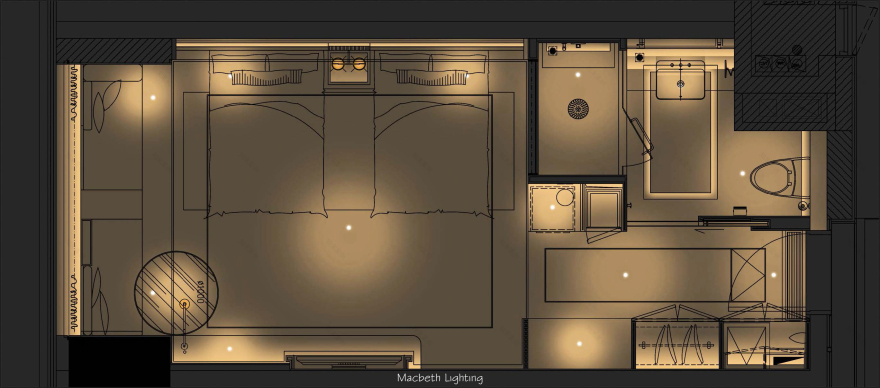 某酒店样板间灯光巡场丨中国昆明-25