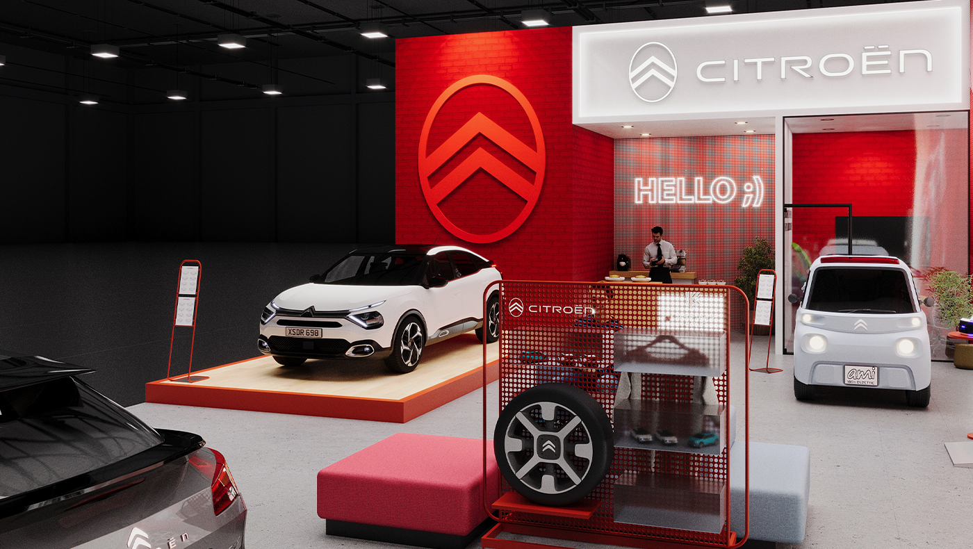 Citroen booth design-auto morrow 2026-9