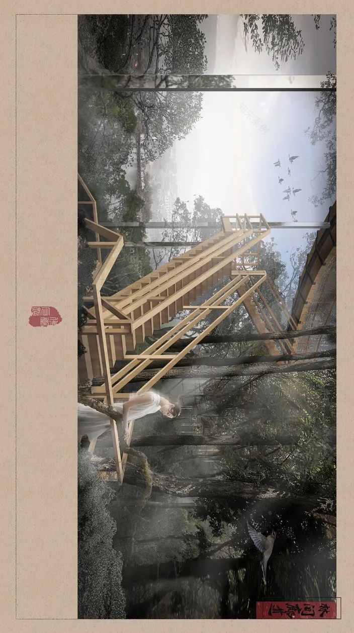 游源》设计作品 | 设计篇-- 第伍卷 | 八景设计之西岗夕阳,佛堂反照《终-56