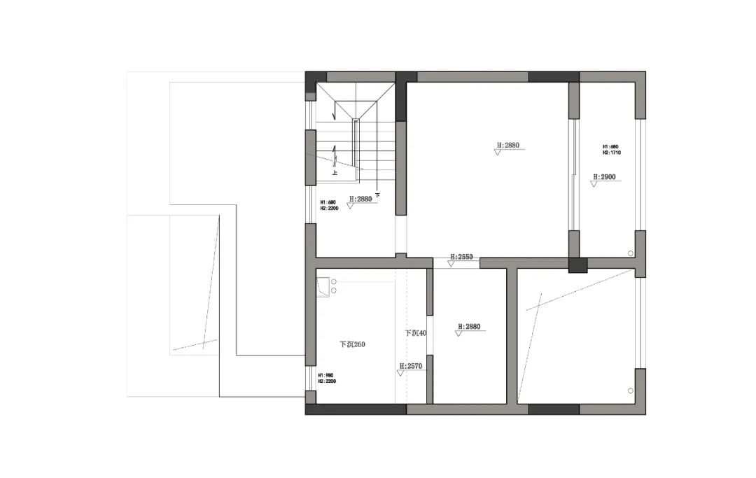西山宸院 350 方·灰色诗意的现代简约之家丨中国湖州丨设计传承价值-66