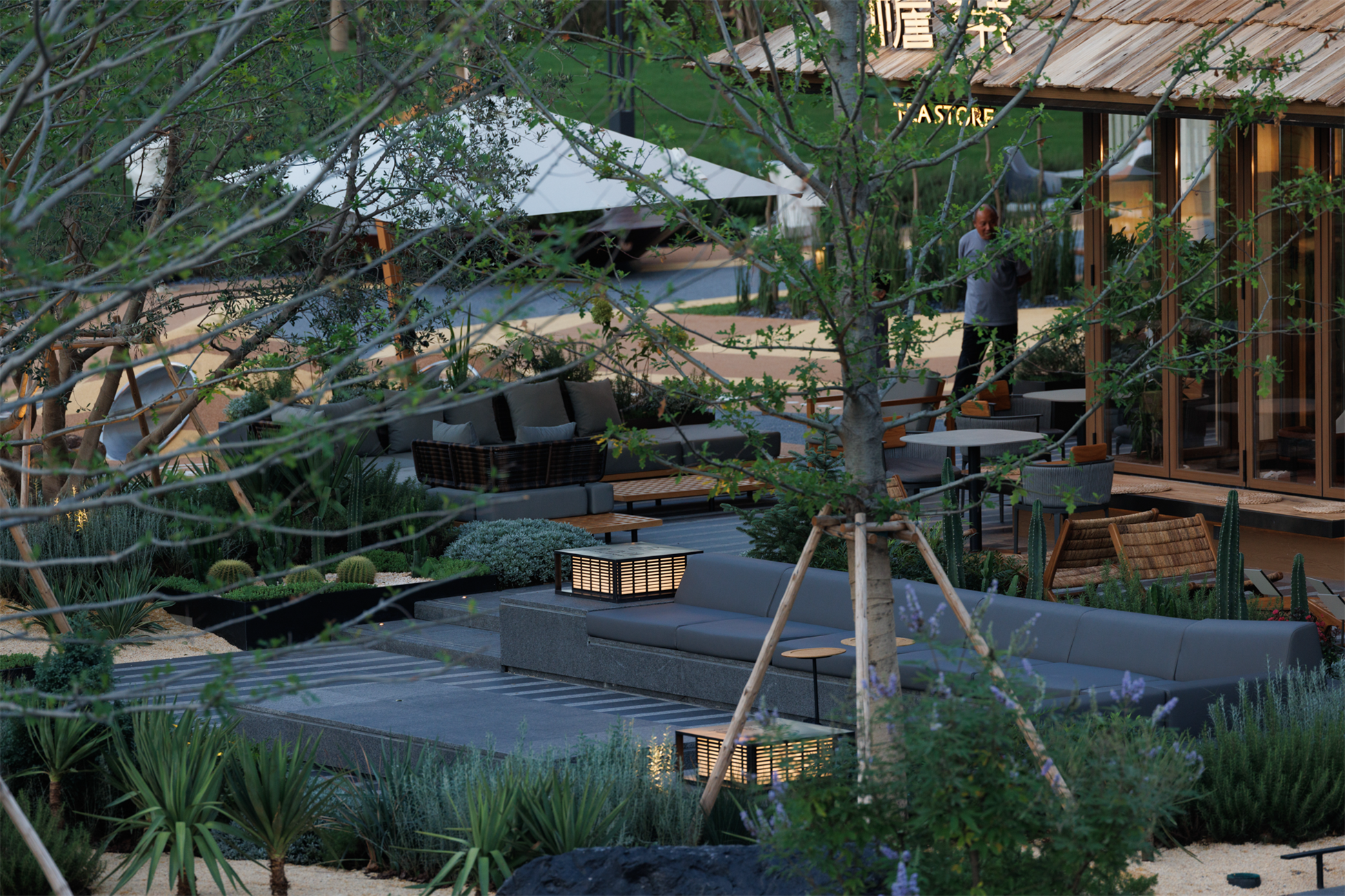 万科檐语间：城市中的原野 公园里的商业 / ROXin容心设计-45