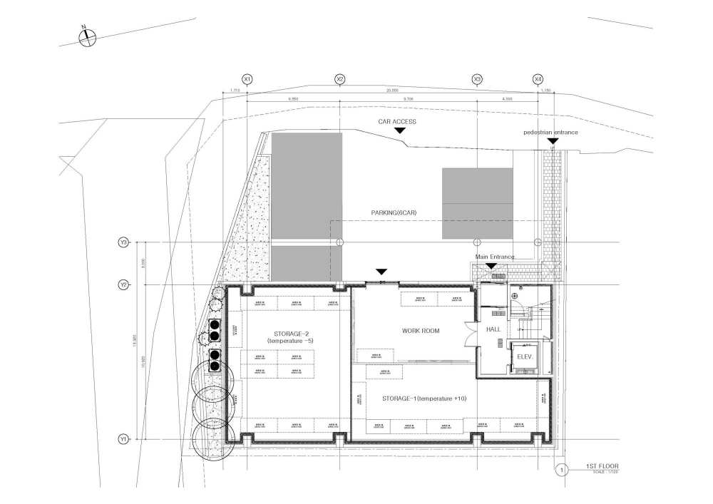 借鉴工厂建筑和钢结构几何感和谐的仓储式办公楼设计丨韩国南杨州市丨戈者设计-6