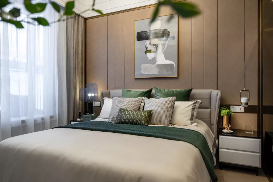 岛城绿如蓝——派尚设计青岛卓越·维港样板房-51