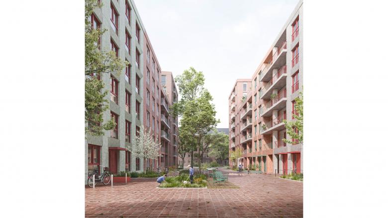 拜尔斯道夫 1 号工厂 - 住宅区丨德国汉堡丨Duplex Architekten-9