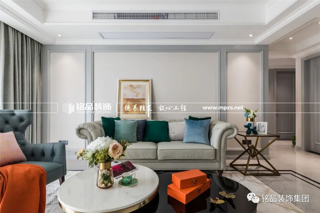 150㎡美式轻奢,温馨舒适的家-16