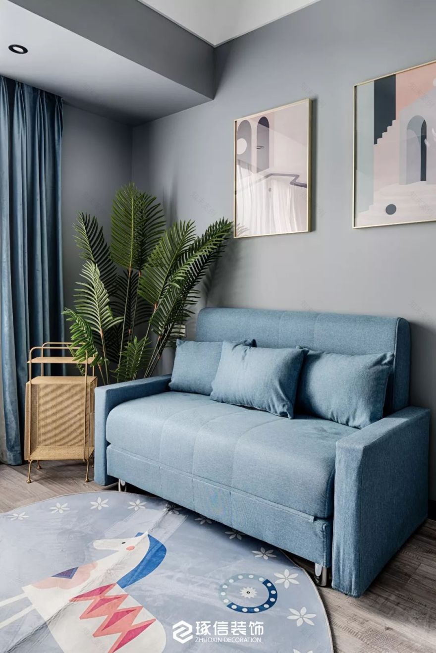 现代简约,98㎡四室二厅的极致空间利用-77