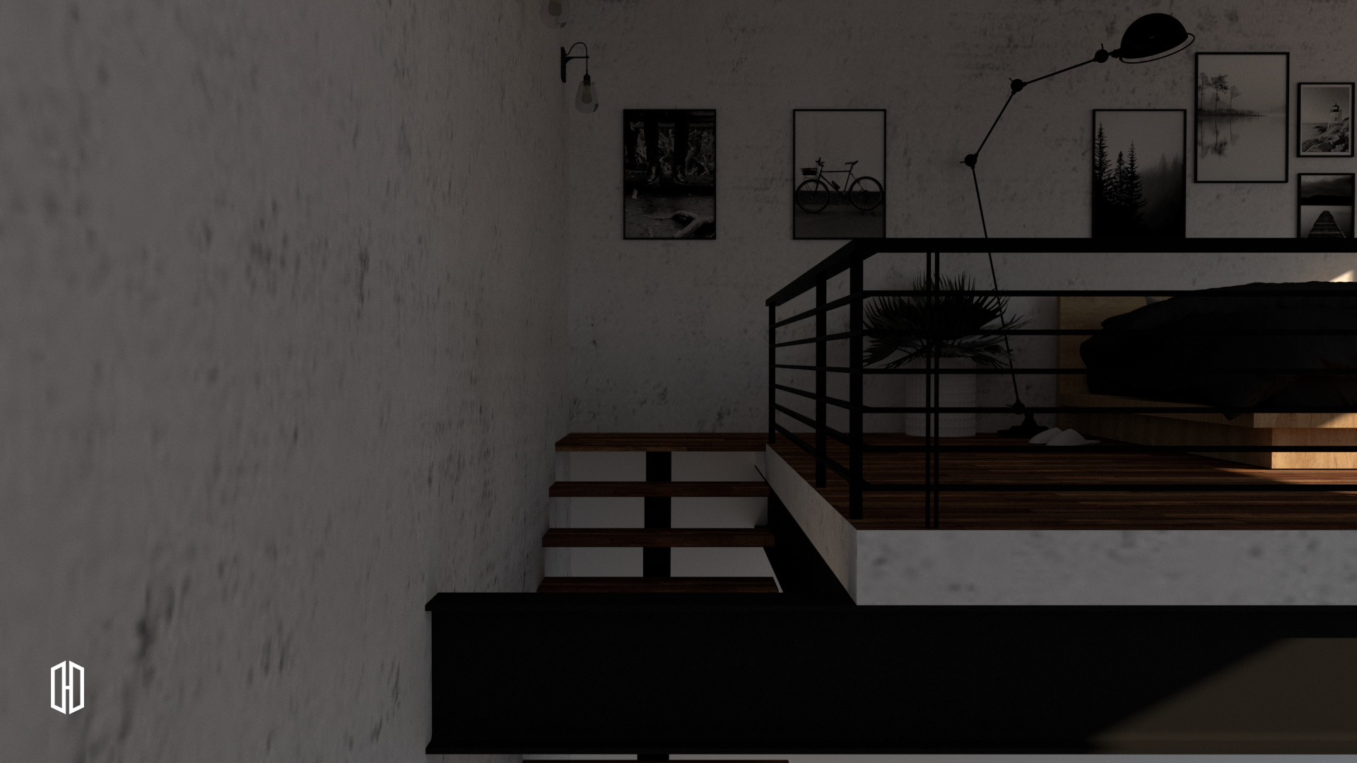 阁楼公寓卧室丨Mira Rachma  Titik Hilang Design-13