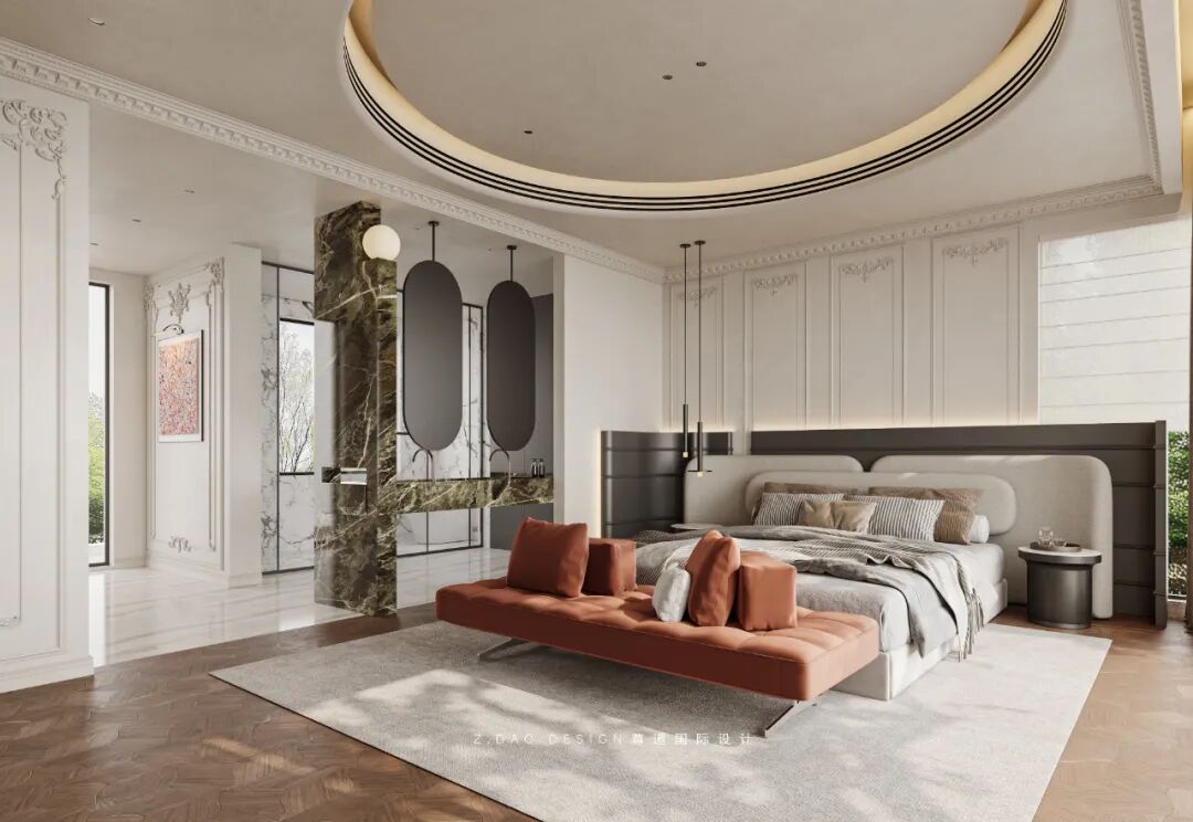 尊道新作|合肥『丽丰璞羽山』500㎡自然主义别墅，让家如有机生命般生长。-314