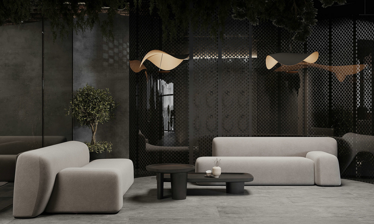 乌克兰基辅 115㎡办公空间设计-9