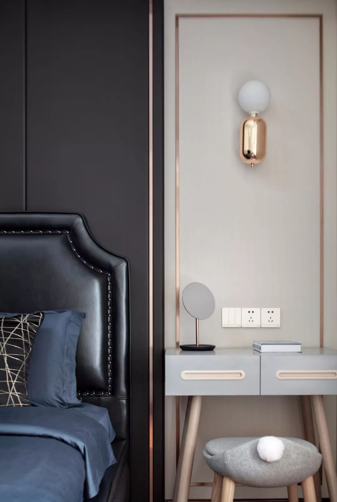 武汉天地现代轻奢三室两厅,诗意家居让生活更美好-53