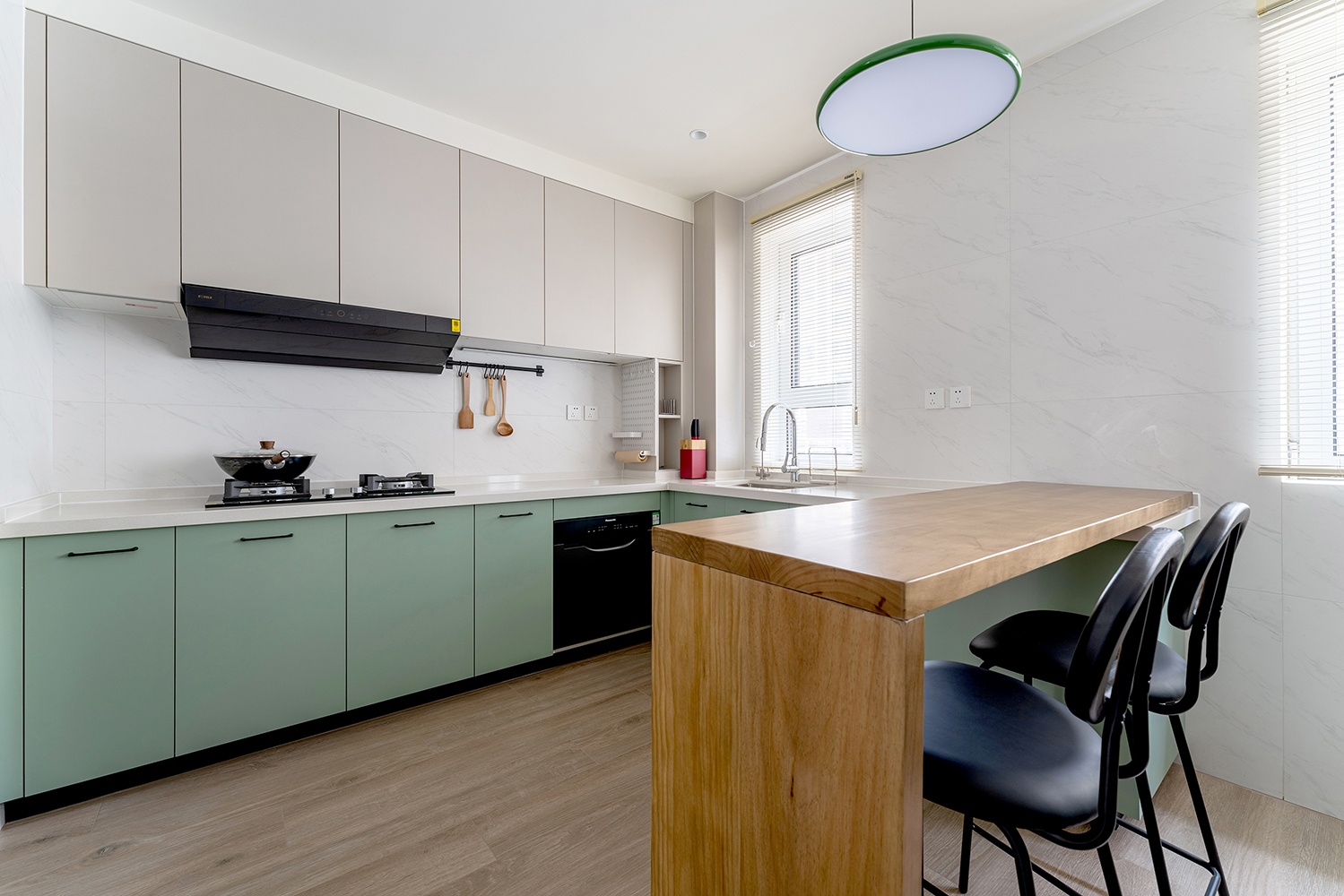 北京金隅学府89㎡复古原木风住宅设计丨中国北京丨久栖设计-27