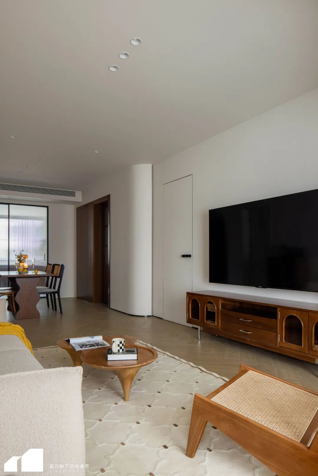 留白·私宅 · 舒适自然的轻复古之家丨留白屿下空间建筑-18