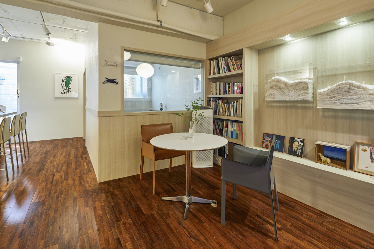 25 坪极简家居咖啡馆，韩式风格设计典范-8