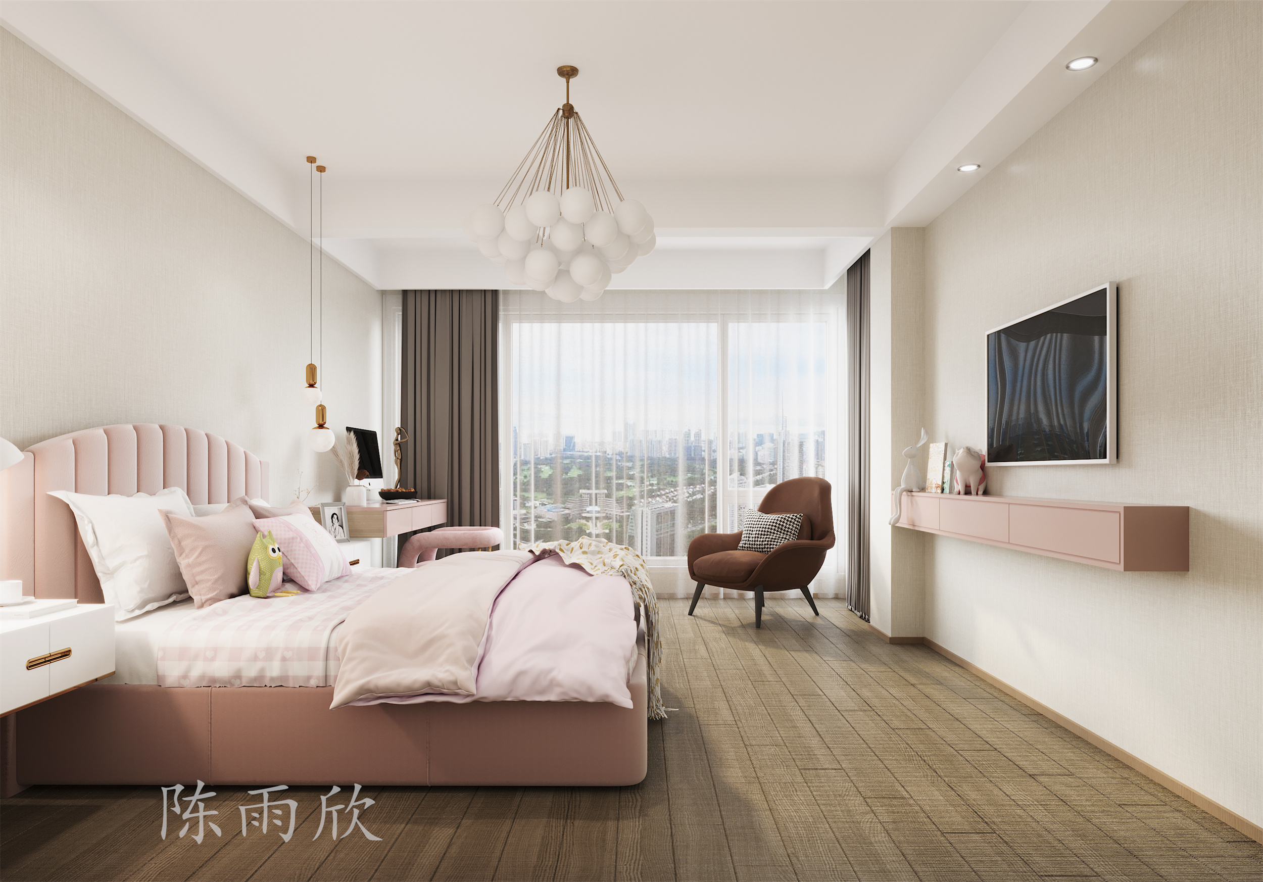 现代时尚大方的居家空间设计-11