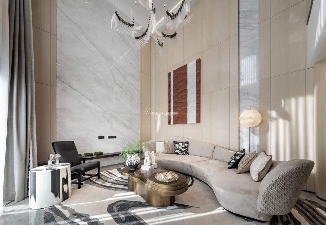 昆明玺珑湾现代轻奢样板房丨中国昆明丨紫苹果国际设计-35