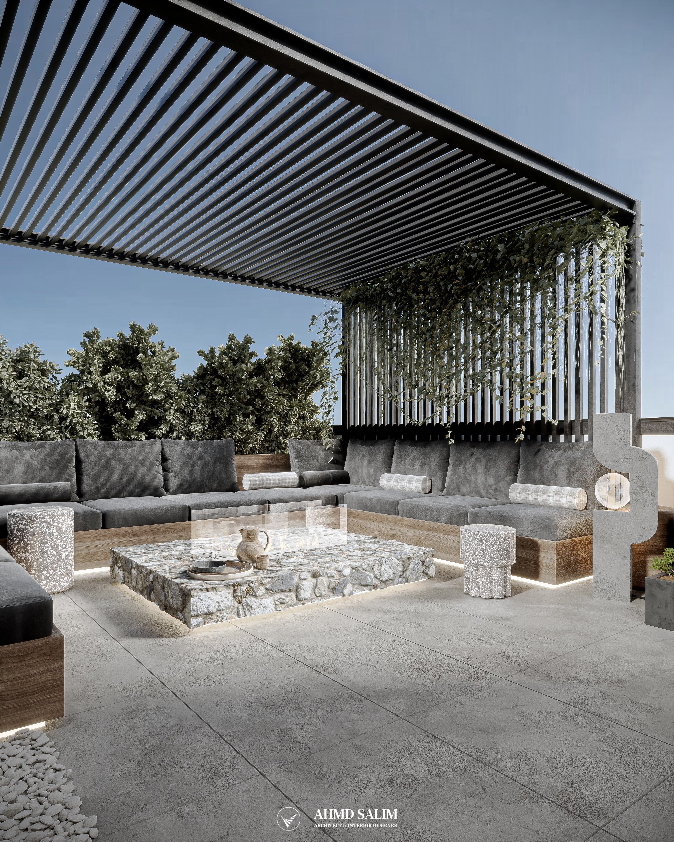 屋顶和地面户外丨mohamedelhussienidesigns-19