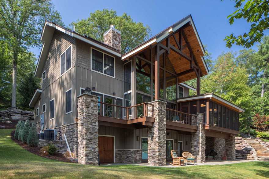 湖滨戏剧性周末度假胜地——尼格曼住宅-0