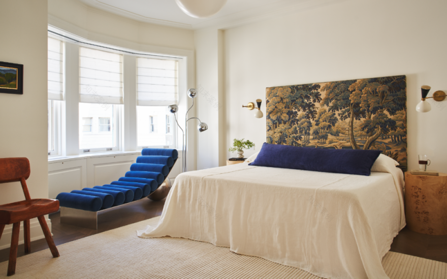 The Belnord 豪华公寓楼四居室样板房设计丨美国曼哈顿丨Anna Karlin-53