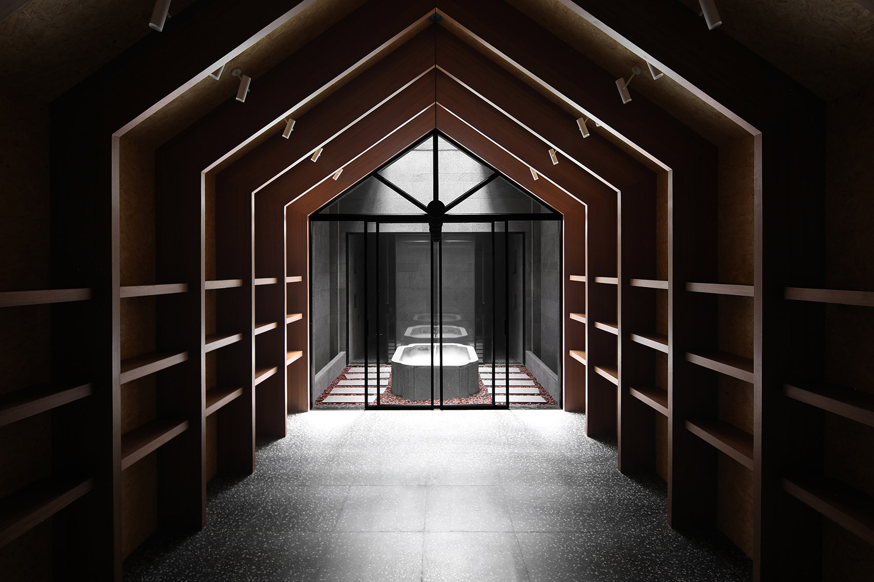 大少普洱茶室，广州 / 黑白木设计-19