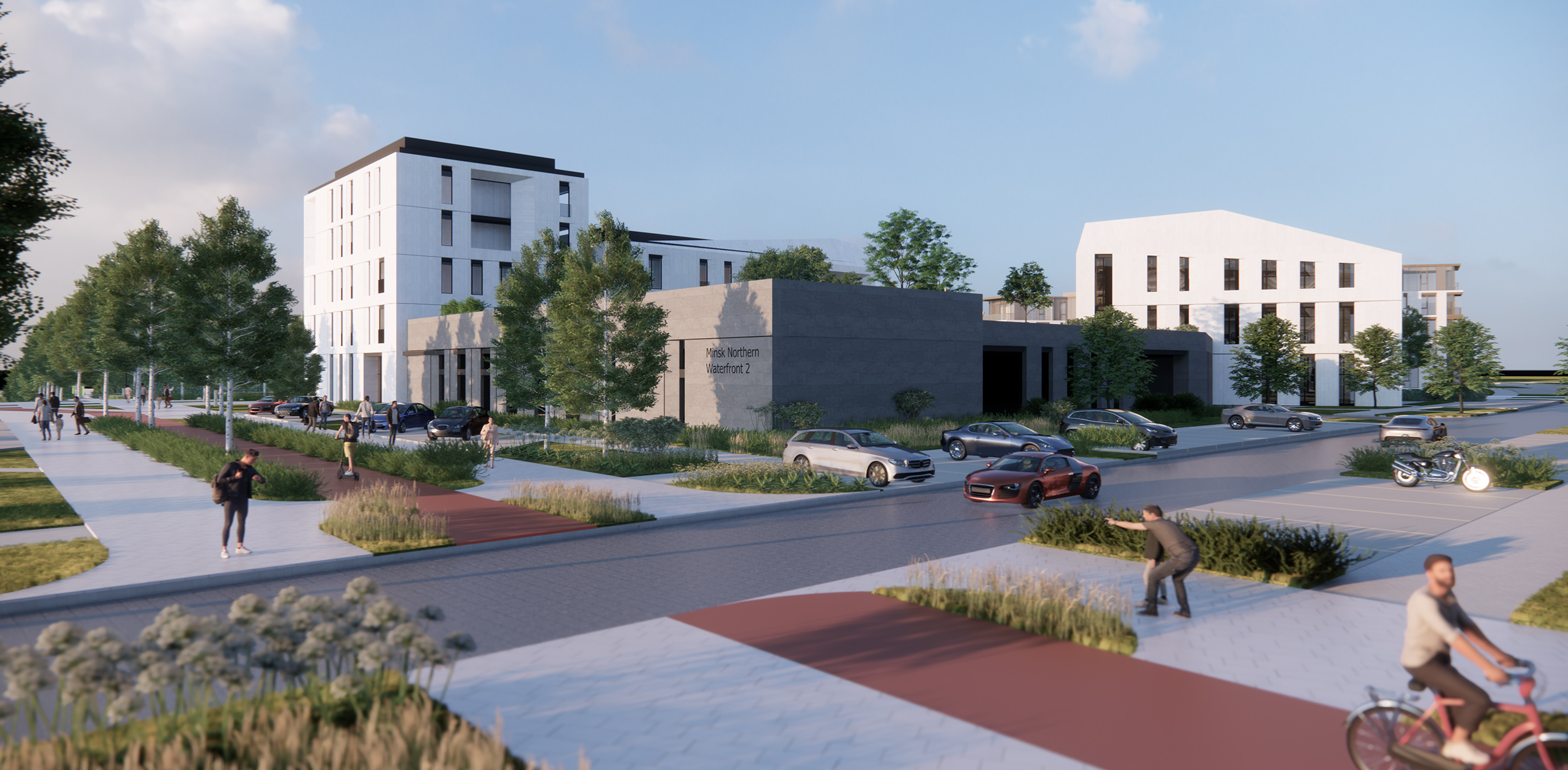 明斯克北部滨水区丨白俄罗斯明斯克丨LEVEL80 | architects （团队成员众多）-24