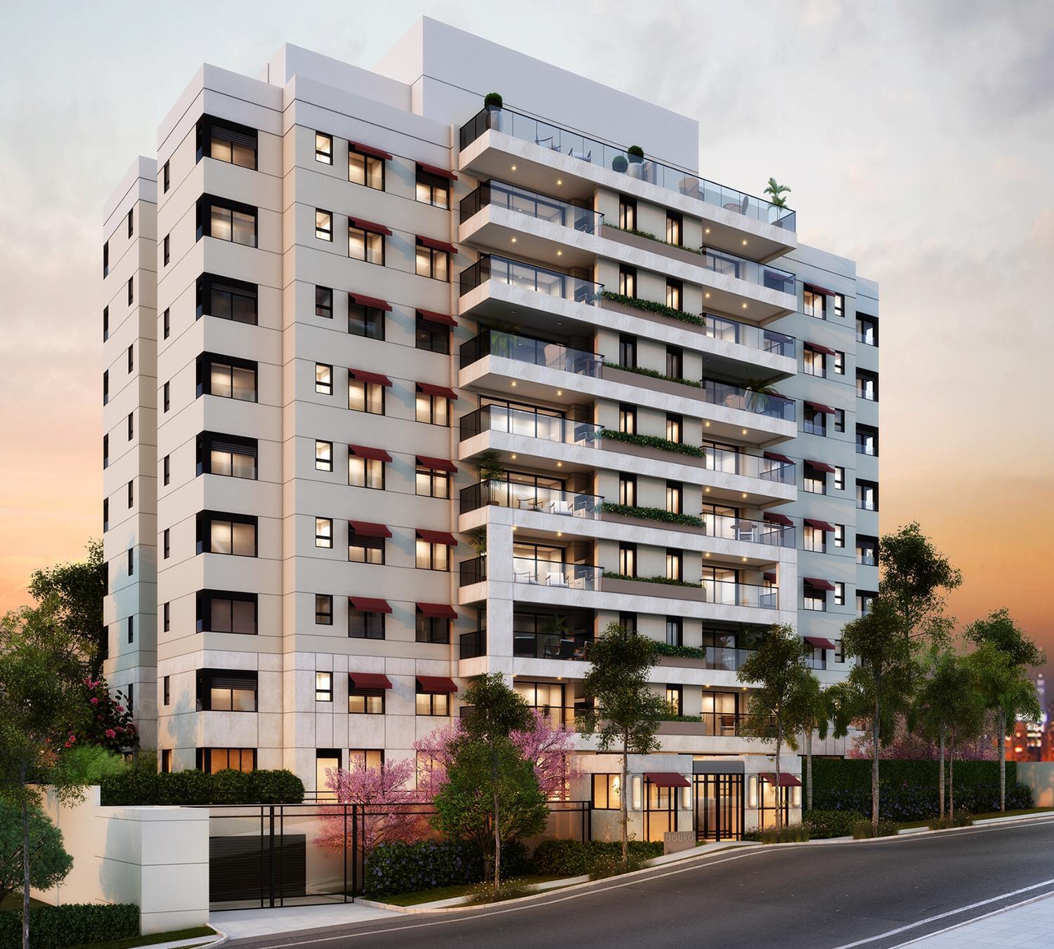 巴西 Douro 住宅楼-1